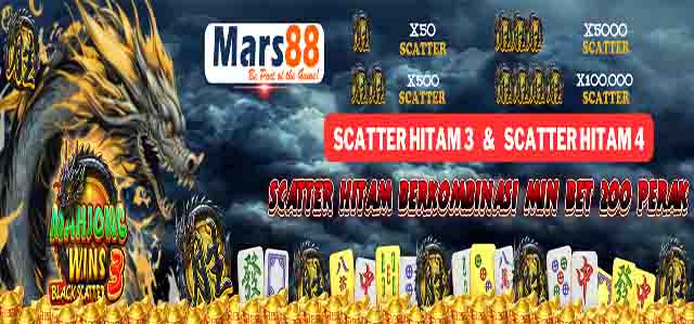 scatter hitam